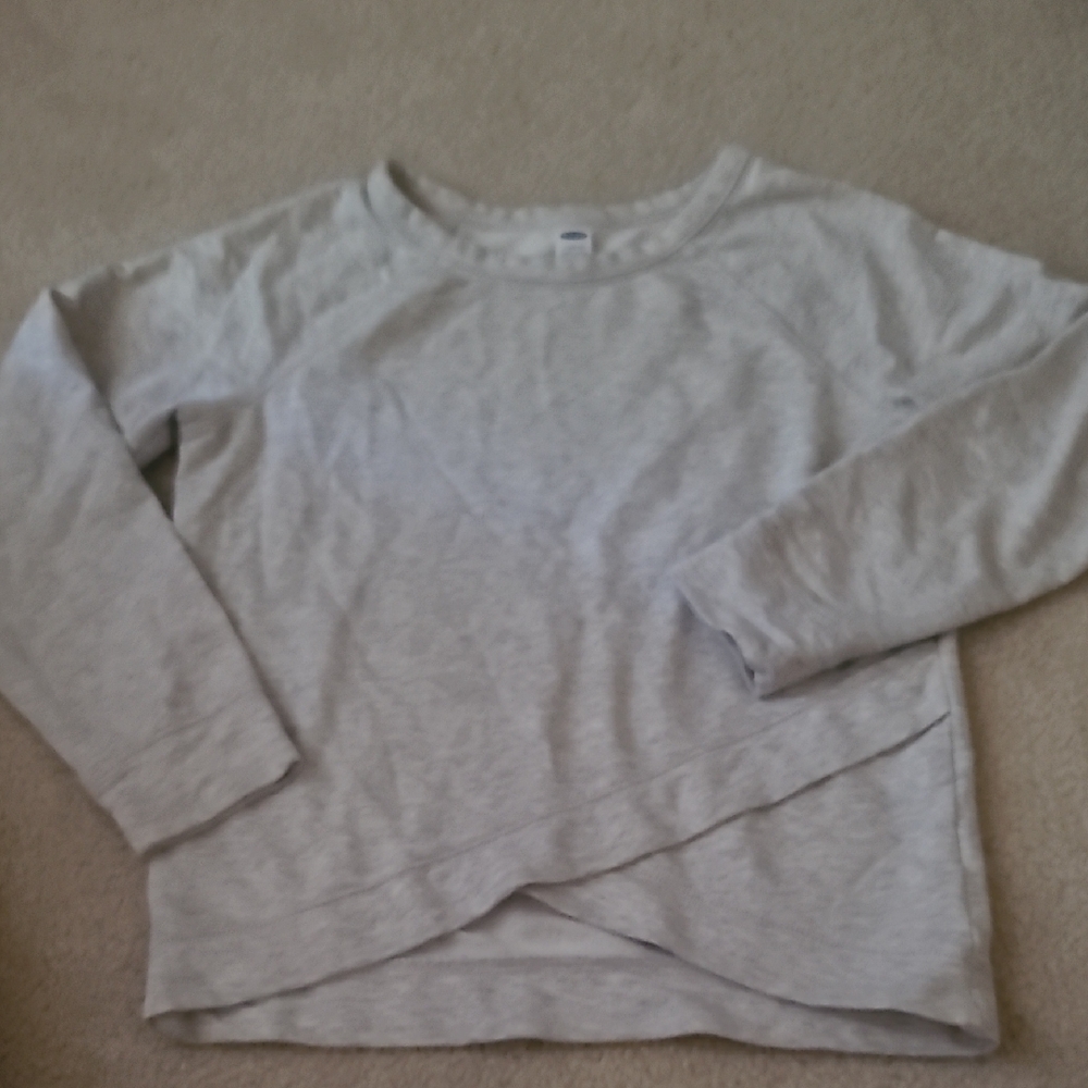 Old Navy Heather Gray Kids Sweatshirt